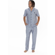 U.S. Polo Assn. Erkek Lacivert Pijama Takım