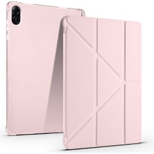 Five-E Huawei Honor Pad X8 Pro 11.5 Yatay ve Dikey Standlı Antişok Köşe Korumalı Kalemlikli Origami Slikon Kılıf