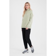 Kadın Larissa Siyah Regular Fit Pamuklu Eşofman Altı - 29571-028