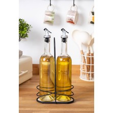 Tokyo Standlı 2 Li Yağlık Siyah