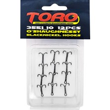 Atik Camp Protackle Üçlü İğne Siyah Nikel 12'li No:10 (3551)