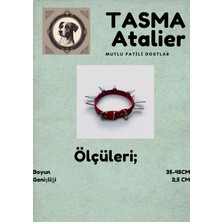 Orta Boy Dikenli Köpek Tasması