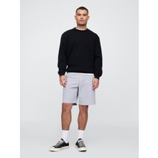 Gap Erkek Açık Gri Essential Khaki Şort