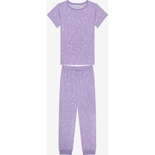 Kız Çocuk Heart Star 2li Çok Renkli Pijama Takımı