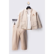 Bebek Vadisi Pamuklu Ceket  Erkek Bebek Alt Ust Takım Erkek Bebek Takım Ikili Erkek Çocuk Takım Erkek Bebek Giyim