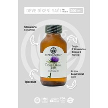 Sepe Natural Sepe Natural Deve Dikeni Tohumu Yağı 200 Ml | Milk Thistle Seed Oil