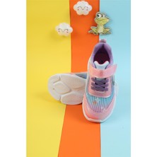 Moda Lime Özel Tasarım Tam  Esnek Hava Alabilen Çocuk Spor Ayakkabısı Özel Gün Sneaker Yeni Sezon