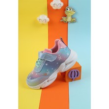 Moda Lime Özel Tasarım Tam  Esnek Hava Alabilen Çocuk Spor Ayakkabısı Özel Gün Sneaker Yeni Sezon