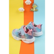 Moda Lime Özel Tasarım Tam  Esnek Hava Alabilen Çocuk Spor Ayakkabısı Özel Gün Sneaker Yeni Sezon