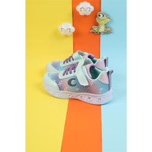 Moda Lime Özel Tasarım Tam  Esnek Hava Alabilen Çocuk Spor Ayakkabısı Özel Gün Sneaker Yeni Sezon