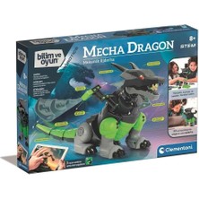 ENG Clementoni Mecha Dragon Robotik Laboratuvarı 8+ Yaş İçin Eğitici Oyun Seti 3 Motor ve 22 Fonksiyon