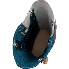 Tap Deri Aqua Marin Leather Bag