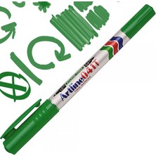 Artline   EK-041T Iki Uçlu Permanent Markör Yeşil