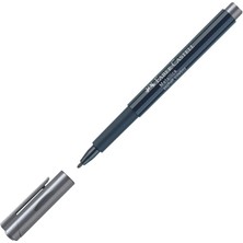 Faber-Castell   Metalik Markör Kalem 1.5mm Antrasit 5040160775