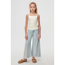 Kız Ispanyol Kot Pantolon 25YNK58704