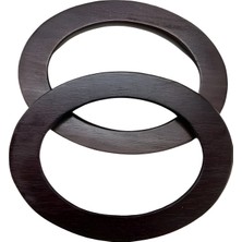 Kartopu Elegant Ahşap Çanta Sapı O Model 11*15 cm Ah1