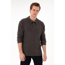 U.s. Polo Assn. Erkek Antrasit Sweatshirt 50290583-VR006