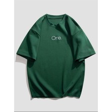 Medinenur One Yazı Baskılı Basic T-Shirt