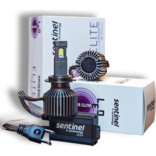 Sentinel H7 LED Xenon Şimşek Etkili Arıza Işığı Yakmaz Elite Serisi Beyaz 12V