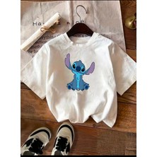Karakter Baskılı Basic T-Shirt