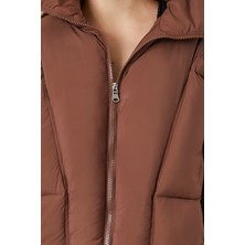 F21 Kapitone Şişme Mont