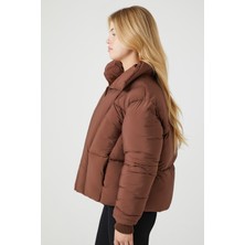 F21 Kapitone Şişme Mont