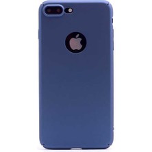 Vardar Aksesuar Apple iPhone 8 Uyumlu Kılıf   Renkli Mat Ince 3A Rubber Kapak