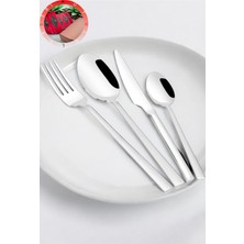 Asya 24 Parça 6 Kişilik Lüx&18/0 Yemek Takımı