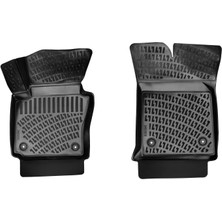 VW Caddy 3D Paspas - Siyah (2 Parça) | 2016-2020 Arası