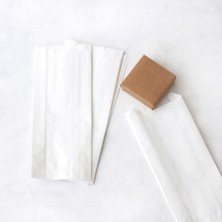 Bimotif Beyaz Kese Kağıdı  11X27 cm - 20 Adet