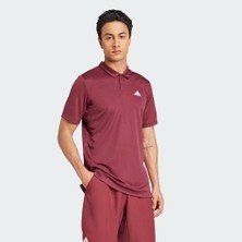 adidas Climacool Erkek Polo Yaka Tişröt Bordo JH3396