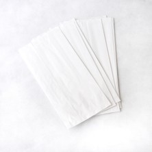 Bimotif Beyaz Kese Kağıdı  15X32 cm - 50 Adet