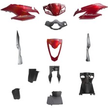 Monero Honda Activa S 125 Grenaj Seti Kırmızı