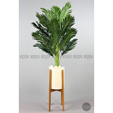 150 cm Areka Ağacı Ayaklı Metal Saksıda