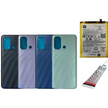 SDT Redmi 12C Arka Batarya Kapağı ,batarya ve B7000 Yapıştırıcı (Yeşil)
