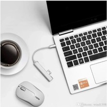 Kensa Type C USB Çoklayıcı 3.0 Type-C Çoğaltıcı 1to4 Type-C USB Hub Akım Korumalı ve Kılıflı