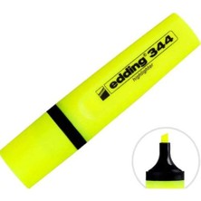 Edding 344 Fosforlu Kalem 5'Li Kutu 5 Renk