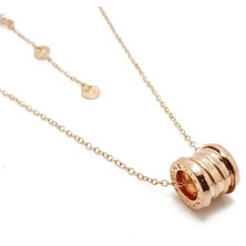 Chavin Bulove Rose Kaplama Bayan Kolye EG81RS