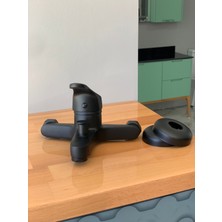 Armour Armatür Siyah Banyo Batarya Seti