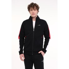 Lumberjack ml Matte 18ITL426 5fx Siyah Erkek Eşofman Üstü