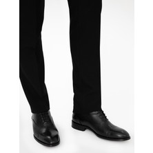 Cacharel Erkek Siyah Microlight Taban %100 Deri Klasik Ayakkabı 50295302-VR046