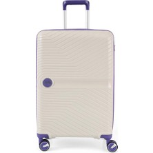 Unisex Polipropilen Büyük Boy Valiz 5239