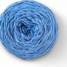Ece Örgü Tasarım Atölyesi Sky Açık Mavi Renkli, Yüzde 50 Bambu Yüzde 50 Koton Örgü Ipi (150 Gr.)