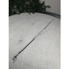 Begin Aksesuar Mini Taşlı Silver Bileklik