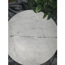 Begin Aksesuar Mini Taşlı Silver Bileklik