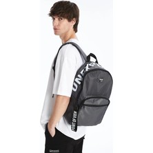 LC Waikiki Lcw Accessorıes Gri Baskılı Erkek Sırt Çantası