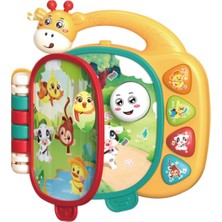 Wingzy Işıklı ve Müzikli Zürafa Kitap Bebek Piyanosu