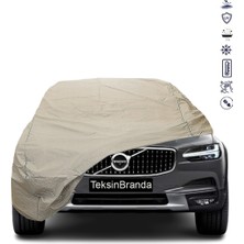 ULTRASHOP Volvo V90 Araba Brandası Su Geçirmez Branda Miflonlu Uv Korumalı Oto Branda