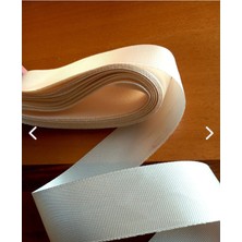 İpek Hobi  Krem 1 Cm Kurdela Grogren 10 Metre 5 Adet
