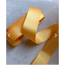 İpek Hobi  Altın Sarı 1 Cm Kurdela Grogren 10 Metre 5 Adet